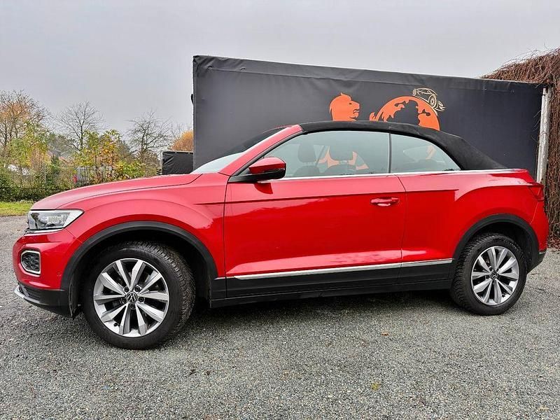 Gebraucht VW T-Roc Cabriolet 150 PS (110 kW) 2020 Rot Cabrio
