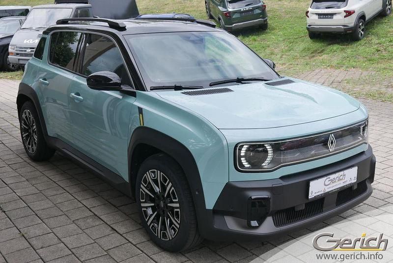Gebraucht Renault 4 E-Tech Iconic 110 kW (150 PS) 2025 Hautsdefrancegrün, schwarzes dach SUV