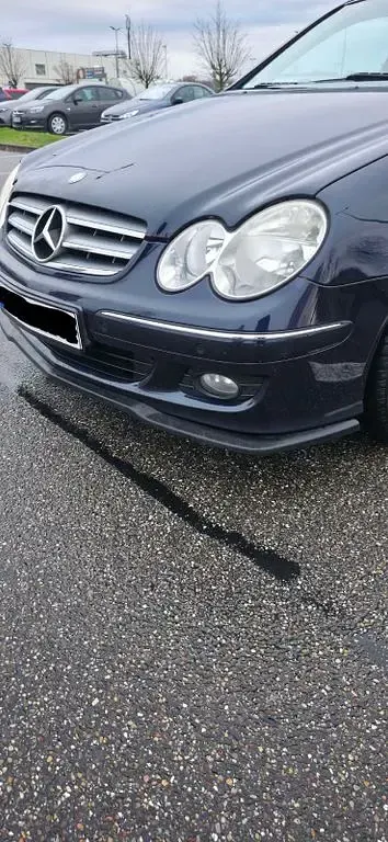Gebraucht Mercedes CLK200 Elegance 184 PS (135 kW) 2007 Blau Coupé