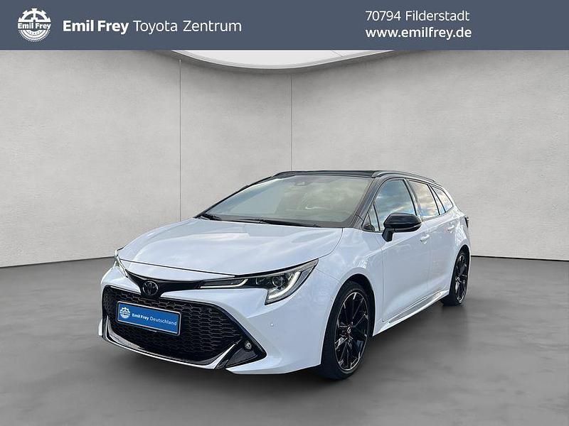 Schneeweiß/schwarz Gebraucht 2022 Toyota Corolla Sport Kombi | 27.930 € (Etwas zu teuer) - Bild 1/4