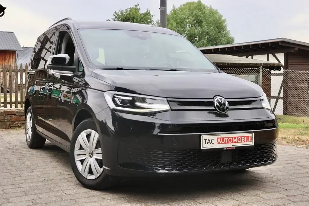 Gebraucht VW Caddy 122 PS (89 kW) 2021 Schwarz Van / Kleinbus