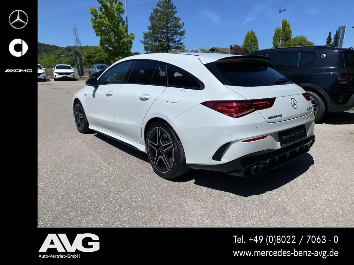Gebraucht Mercedes CLA35 AMG AMG 306 PS (225 kW) 2023 Digitalweiß Coupé