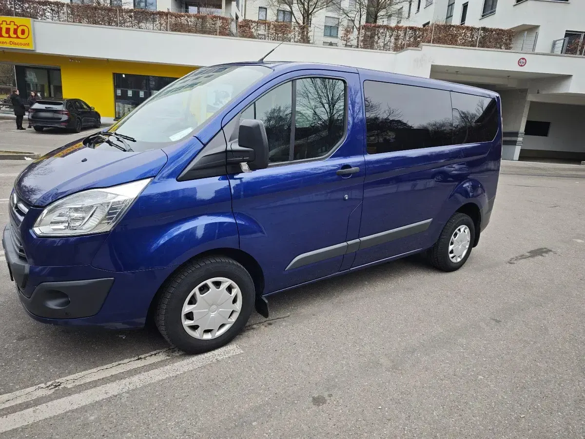 Usata Ford Transit Custom 170 CV (125 kW) 2017 Blu Monovolume