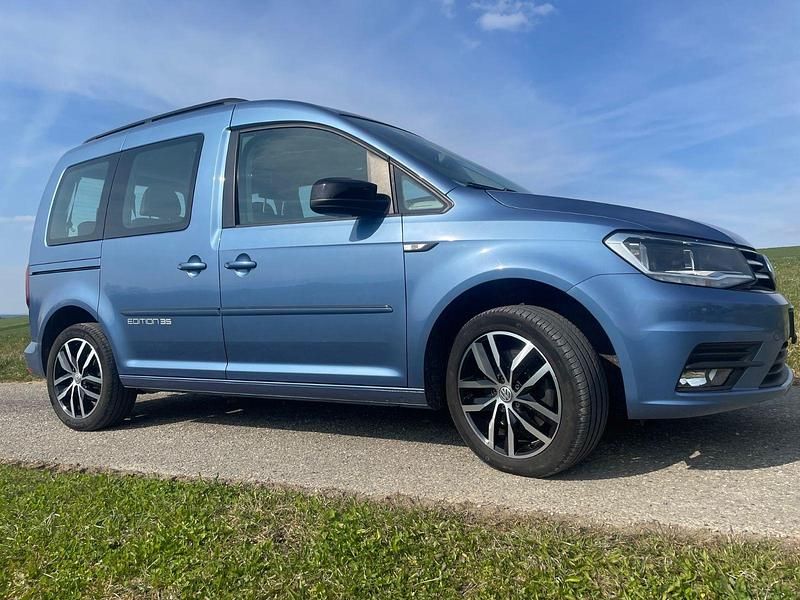 Gebraucht VW Caddy Edition 150 PS (110 kW) 2019 Blau Van / Kleinbus