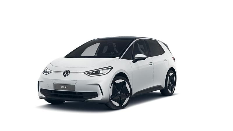 Gebraucht VW ID.3 Pro 169 kW (231 PS) 2025 Gletscherweiß metallic schwarz Kleinwagen