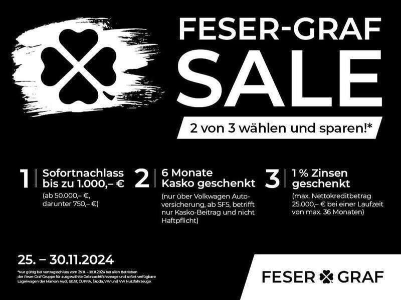 Gebraucht Seat Ateca FR 190 PS (139 kW) 2023 Magic schwarz metallic SUV