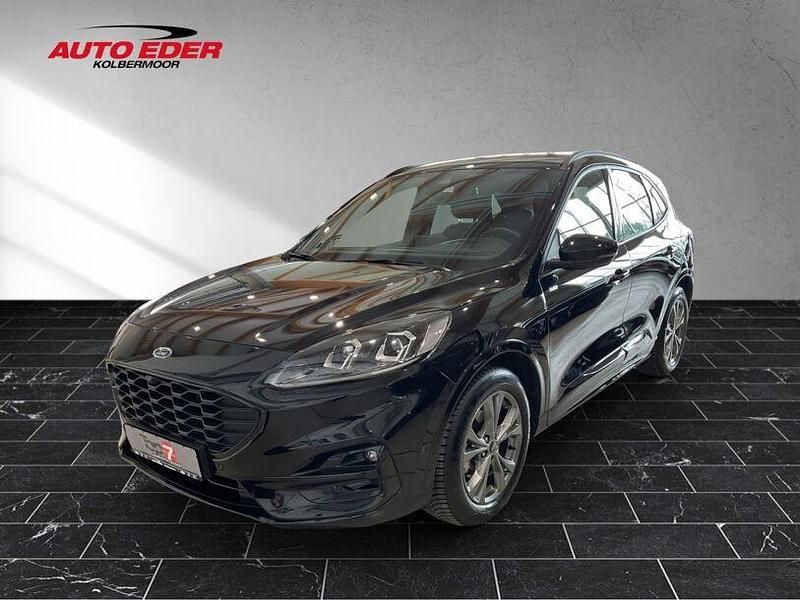 Gebraucht Ford Kuga ST-Line 120 PS (88 kW) 2023 Obsidianschwarz (metallic) SUV