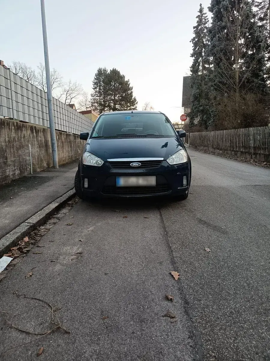 Używany Ford C-MAX 111 KM (81 kW) 2009 Niebieski Minivan