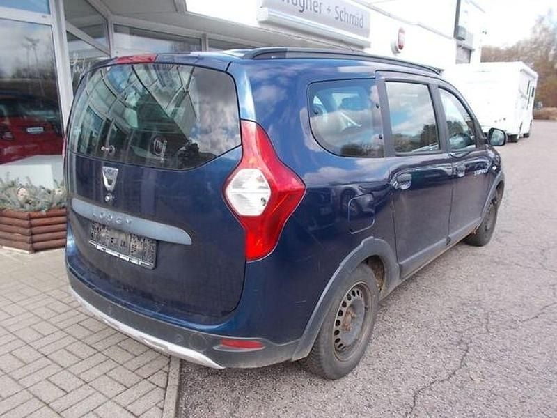 Gebraucht Dacia Lodgy Stepway 116 PS (85 kW) 2016 Blau (metallic) Van / Kleinbus