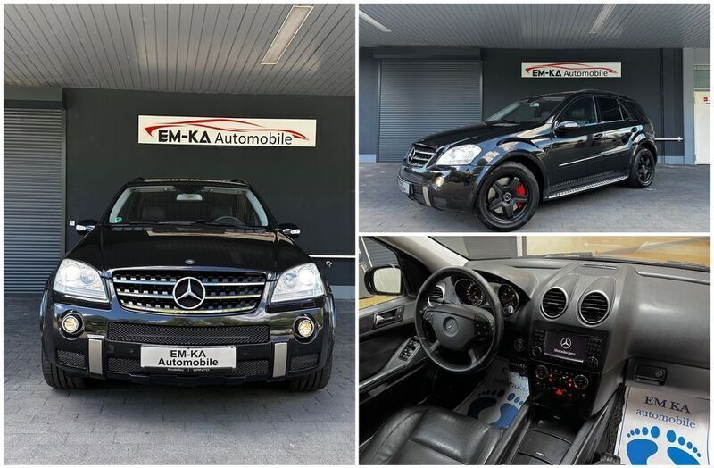 Schwarz Gebraucht 2006 Mercedes ML63 AMG AMG SUV | 12.900 € (Guter Preis) - Bild 1/4
