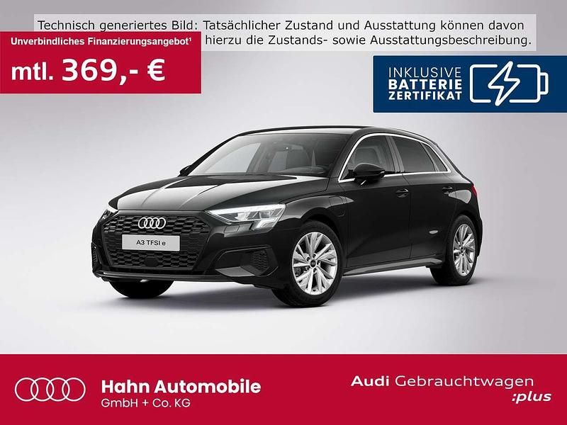 Brillantschwarz Gebraucht 2022 Audi A3 e-tron Kleinwagen | 29.830 € (Teuer) - Bild 1/3