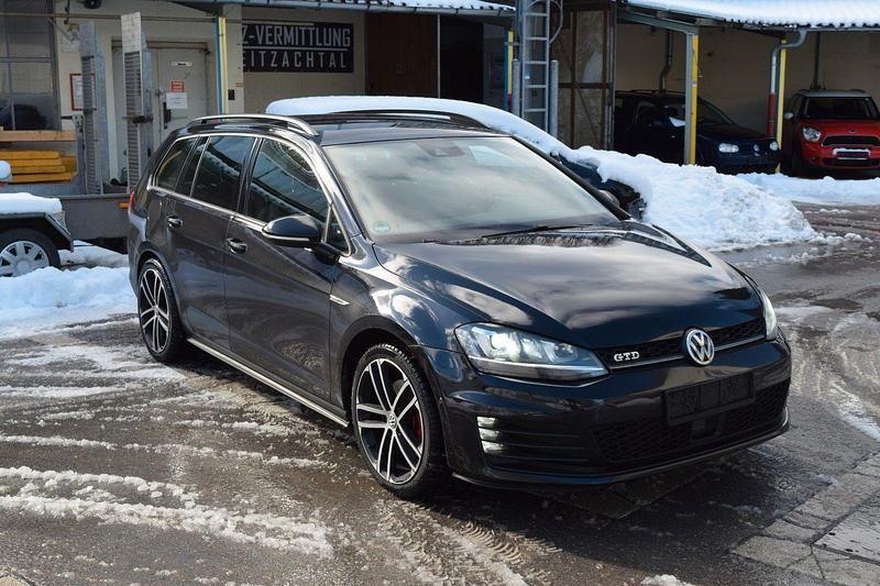 Gebraucht VW Golf VII GTD 184 PS (135 kW) 2015 Schwarz Kombi