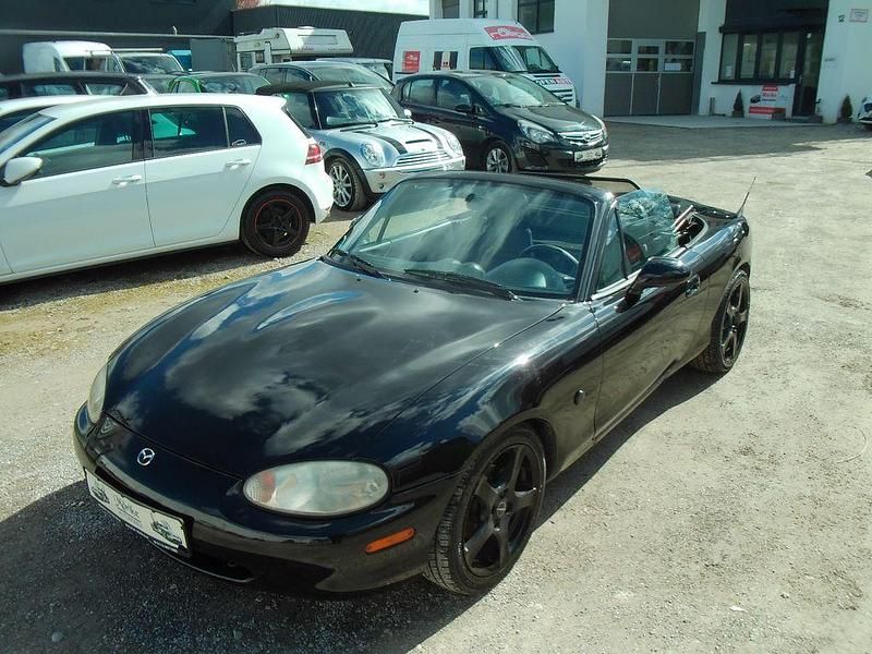 Gebraucht Mazda MX5 110 PS (80 kW) 1998 Schwarz Cabrio