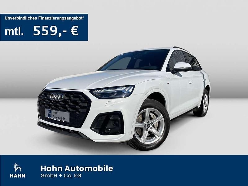 Gletscherweiß metallic Gebraucht 2023 Audi Q5 S-Line SUV | 43.690 € (Guter Preis) - Bild 1/3