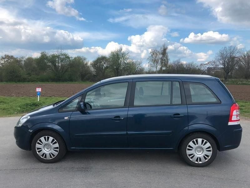 Gebraucht Opel Zafira Eco 116 PS (85 kW) 2012 Blau Van / Kleinbus