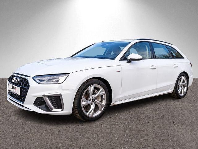 Gebraucht Audi A4 S-Line 204 PS (150 kW) 2023 Gletscherweiß metallic Kombi