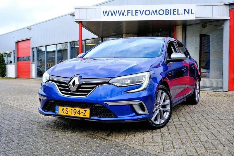 Blau Gebraucht 2016 Renault Mégane GT Line GT-Line Limousine | 9.950 € (Fairer Preis) - Bild 1/4