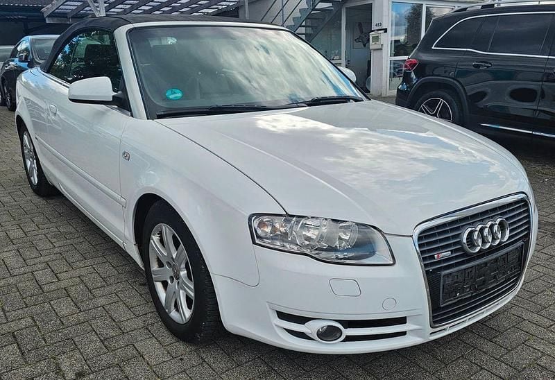 Weiß Gebraucht 2007 Audi A4 Cabriolet Sport Cabrio | 3.999 € (Superpreis) - Bild 1/4