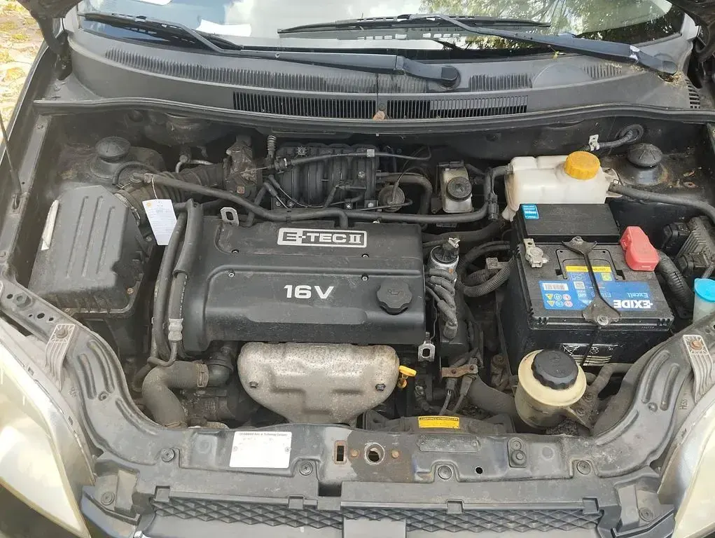 Gebraucht Chevrolet Aveo LT 94 PS (69 kW) 2007 Schwarz Limousine