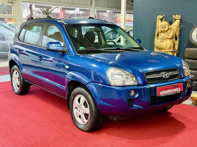Gebraucht Hyundai Tucson GLS 141 PS (103 kW) 2008 Blau SUV
