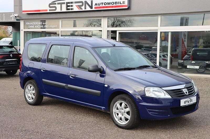 Blau Gebraucht 2009 Dacia Logan MCV Ambiance Kombi | 2.390 € (Fairer Preis) - Bild 1/4