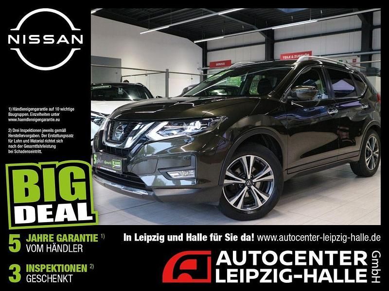 Titanium olive metallic Gebraucht 2017 Nissan X-Trail N-Connecta SUV | 15.770 € (Fairer Preis) - Bild 1/4
