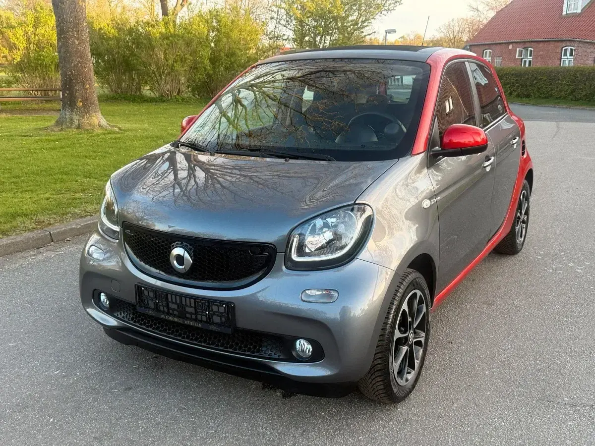 Gebraucht Smart ForFour Basis 71 PS (52 kW) 2016 Grau Kleinwagen