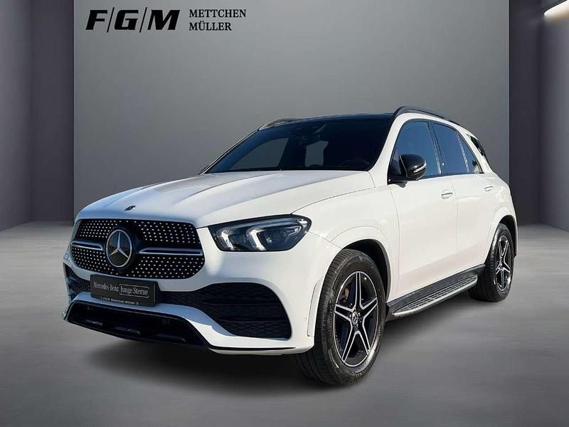Polarweiß Gebraucht 2021 Mercedes GLE350 AMG line SUV | 67.990 € (Etwas zu teuer) - Bild 1/4
