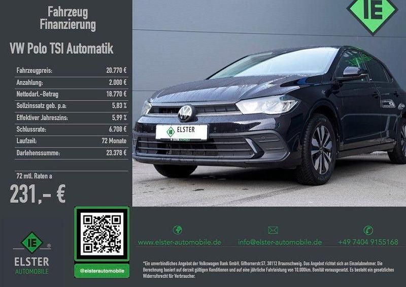 Gebraucht VW Polo Move 95 PS (69 kW) 2024 Deep black Limousine