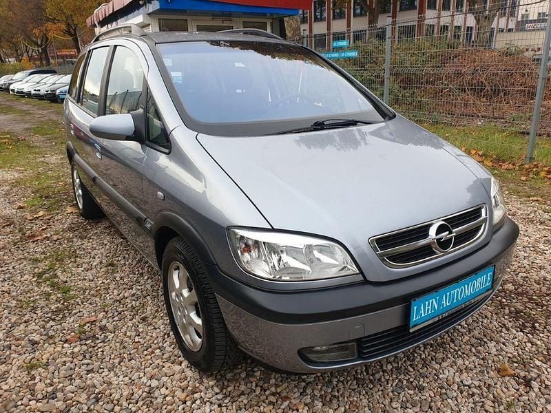 Silber Gebraucht 2004 Opel Zafira Njoy Van / Kleinbus | 3.499 € (Fairer Preis) - Bild 1/4