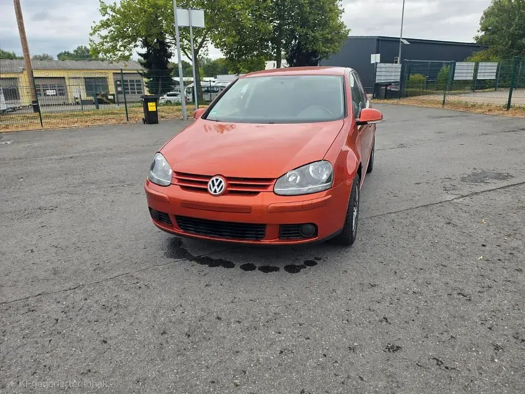 Gebraucht VW Golf V Goal 75 PS (55 kW) 2006 Orange Kleinwagen