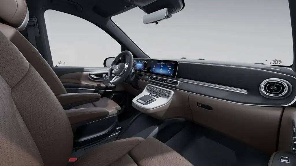 Neu Mercedes V300 Exclusive 237 PS (174 kW) 2025 Schwarz Van / Kleinbus