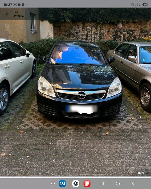 Schwarz Gebraucht 2005 Opel Vectra Limousine | 2.900 € (Fairer Preis) - Bild 1/4