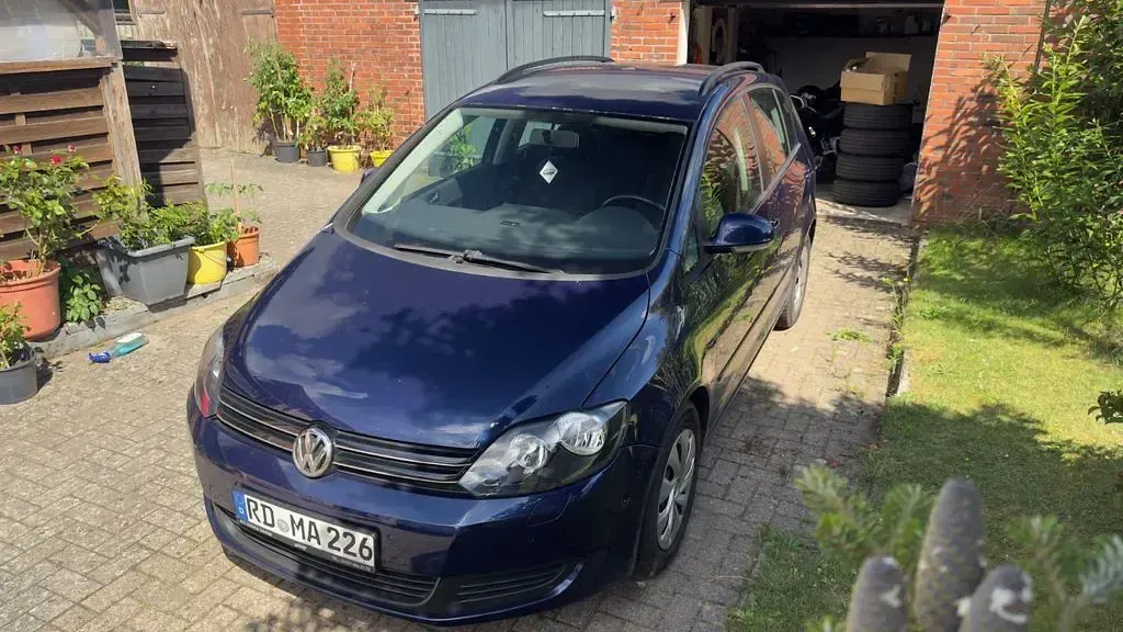 Gebraucht VW Golf Plus Trendline 110 PS (80 kW) 2009 Blau Van / Kleinbus