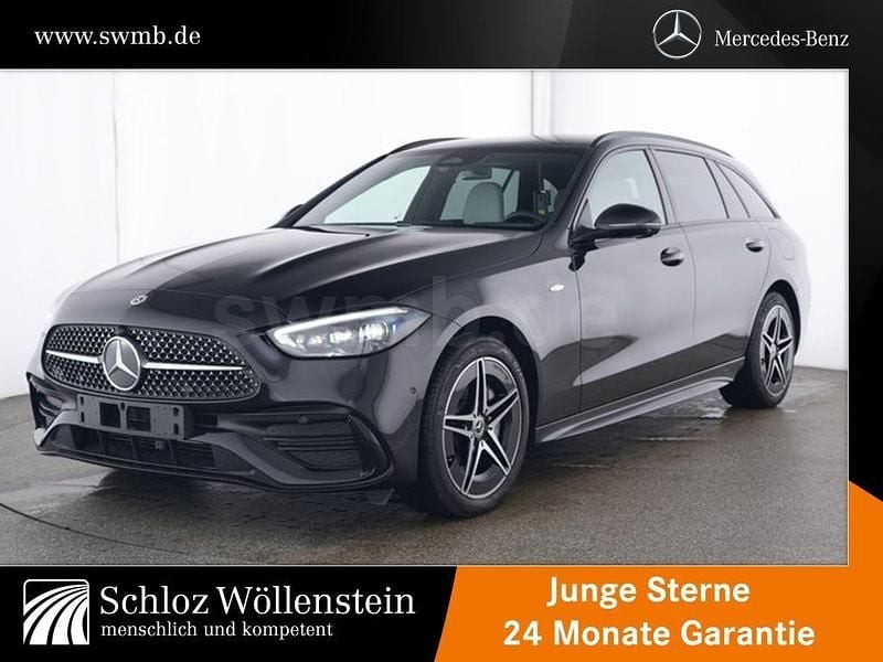 Schwarz Gebraucht 2025 Mercedes C300e AMG Kombi | 43.430 € (Superpreis) - Bild 1/4