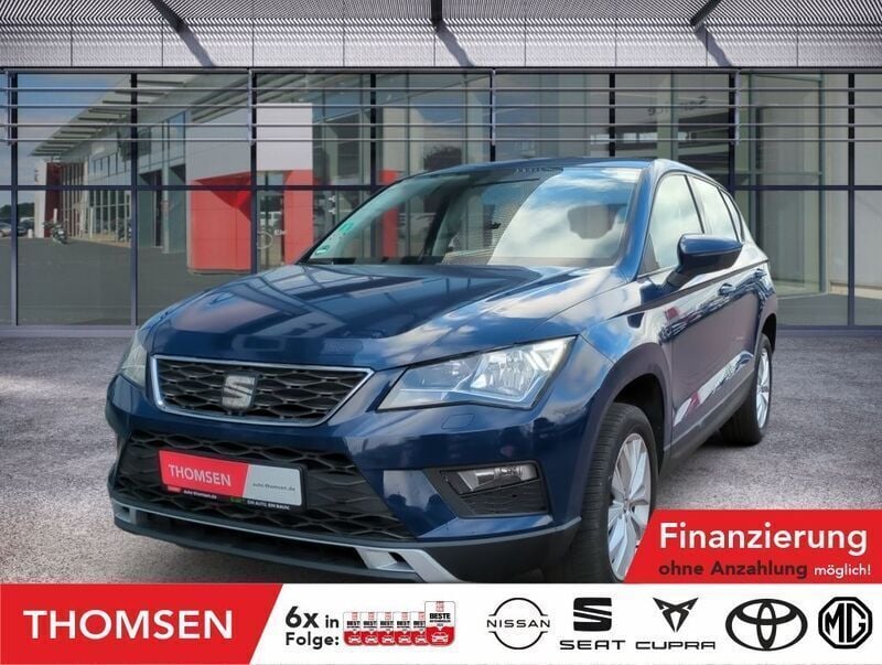 Pacific blau Gebraucht 2016 Seat Ateca Style SUV | 15.490 € (Fairer Preis) - Bild 1/4