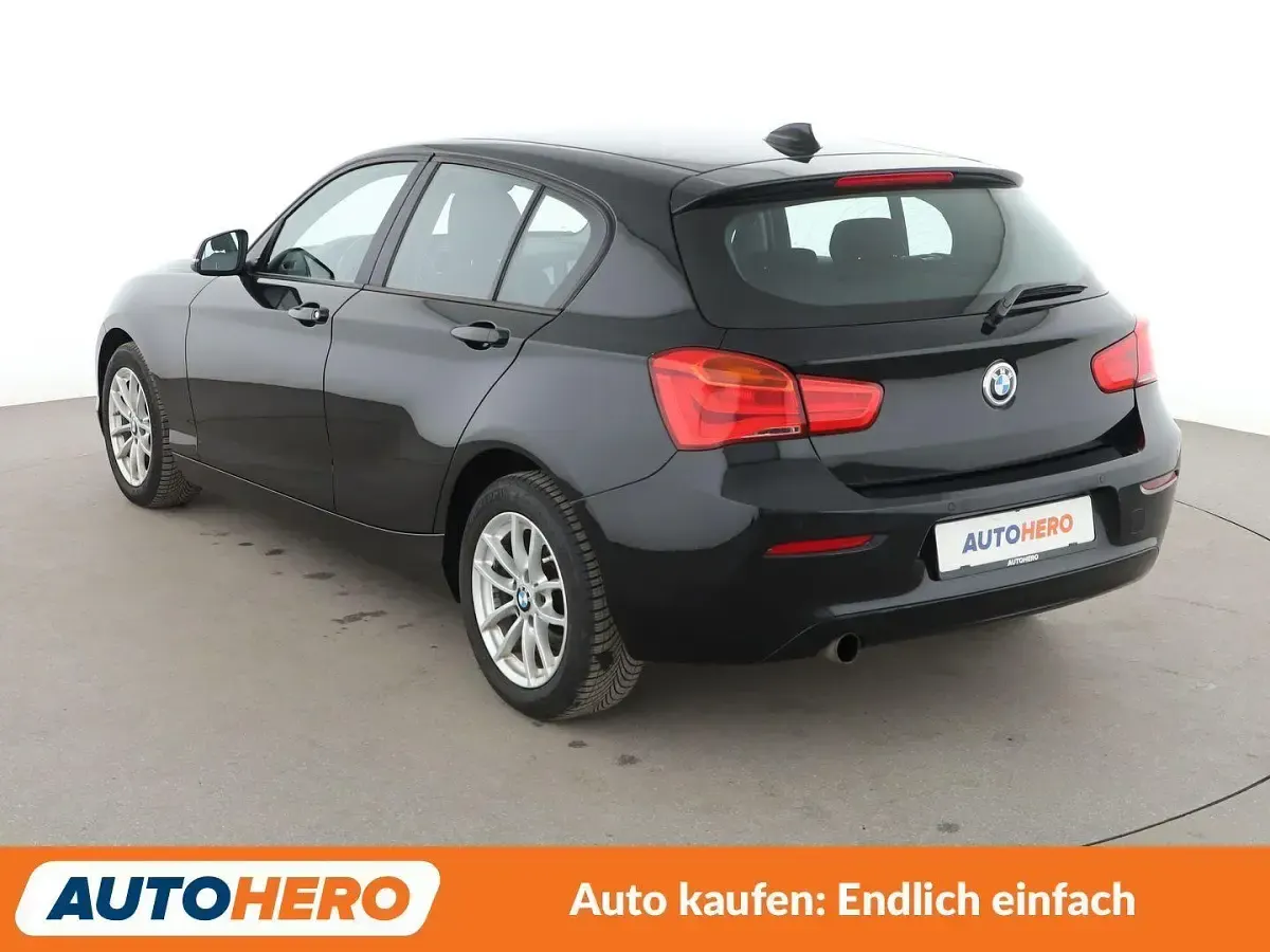 Brugt BMW 116 Advantage 109 HK (80 kW) 2016 Sort Hatchback