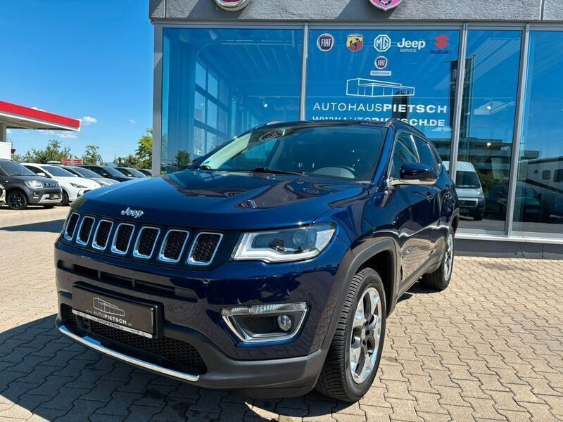 Jazz blue pearl coat Gebraucht 2019 Jeep Compass Limited SUV | 20.984 € (Fairer Preis) - Bild 1/4