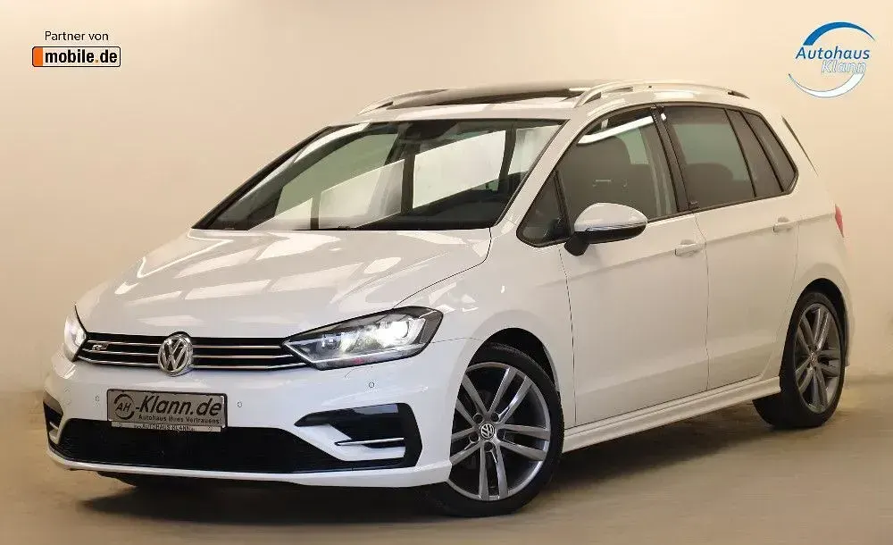 Gebraucht VW Golf Sportsvan R-line 125 PS (91 kW) 2016 Weiß Van / Kleinbus