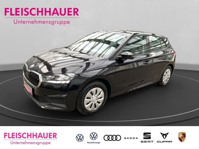Schwarz Gebraucht 2021 Skoda Fabia Ambition Limousine | 12.980 € (Fairer Preis) - Bild 1/4