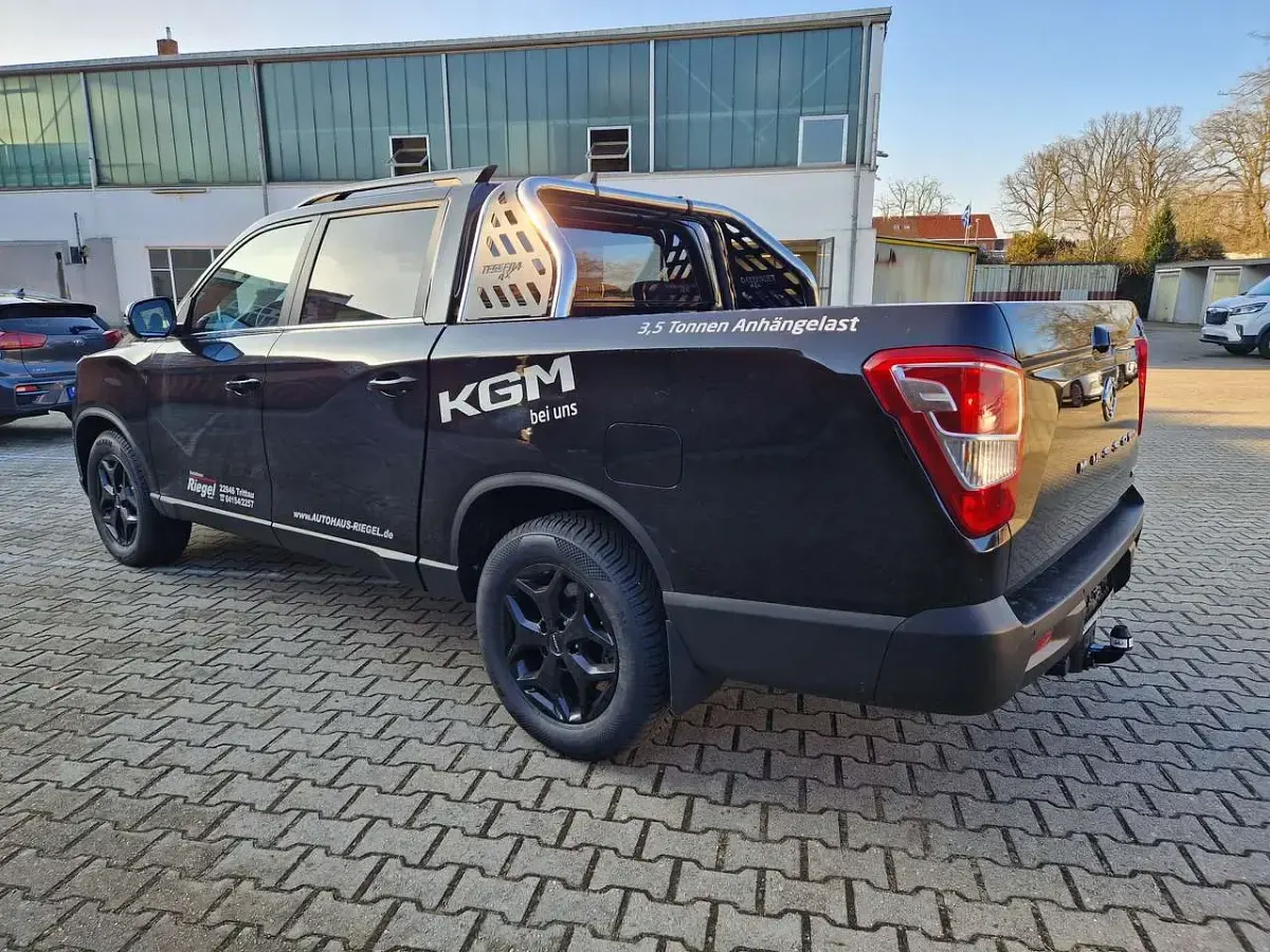Neu KGM Musso 201 PS (147 kW) 2026 Schwarz Pickup