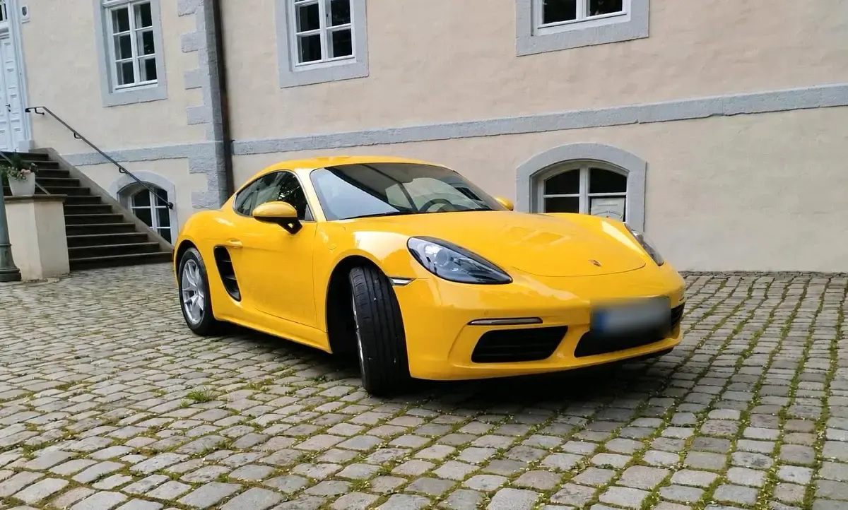 Occasion Porsche 718 Cayman 300 ch (220 kW) 2016 Jaune Coupé