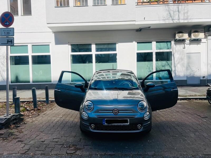 Grau Gebraucht 2018 Fiat 500 Lounge Kleinwagen | 9.200 € (Fairer Preis) - Bild 1/4