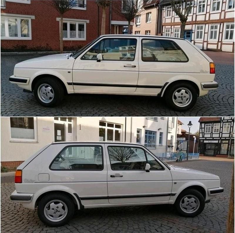 Gebraucht VW Golf II 54 PS (39 kW) 1987 Weiß Kleinwagen