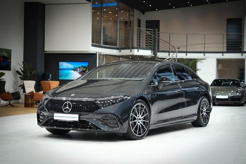 Gebraucht Mercedes EQS450+ AMG line 264 kW (360 PS) 2022 Grafitgrau  metalliclack Limousine