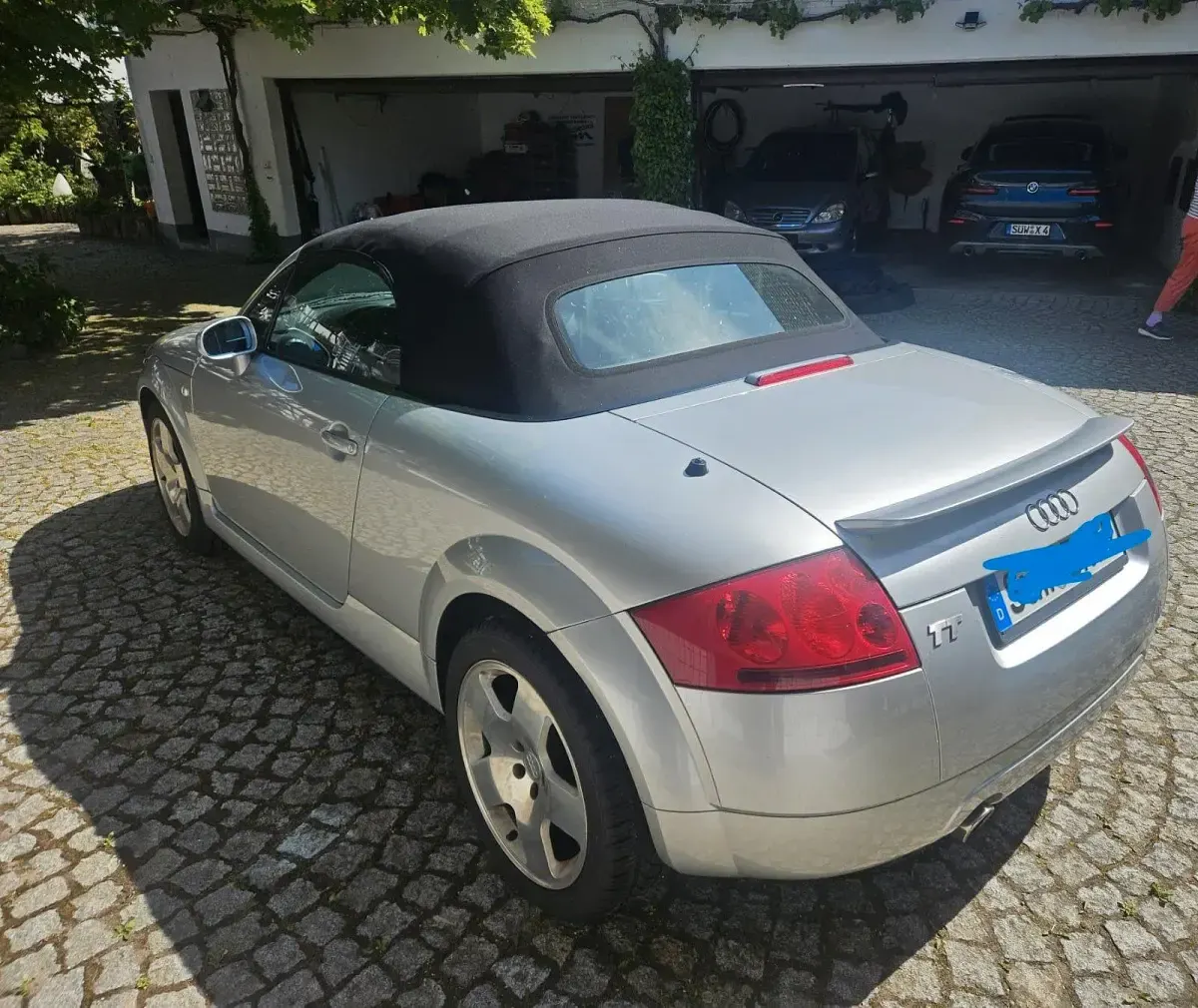 Gebraucht Audi TT Roadster 2002 Silber Cabrio