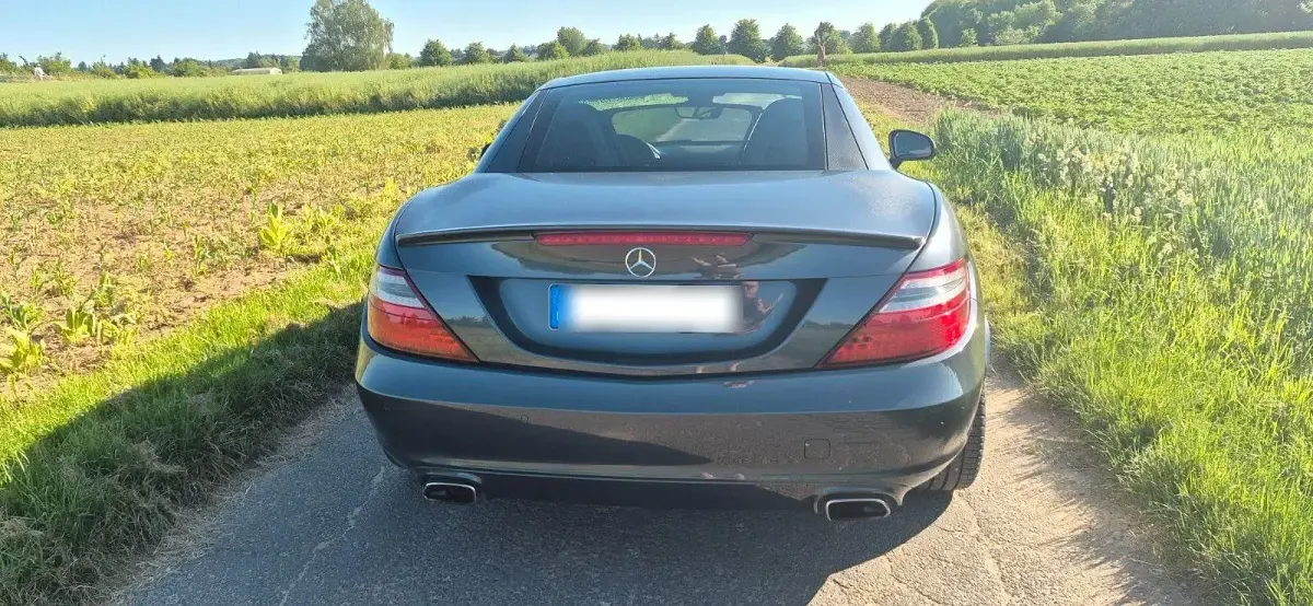 Gebraucht Mercedes SLK200 AMG 184 PS (135 kW) 2013 Grau Cabrio
