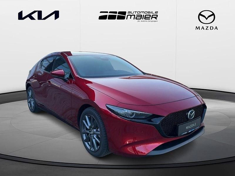 Neu Mazda 3 Exclusive-Line 140 PS (102 kW) 2025 Rot Limousine