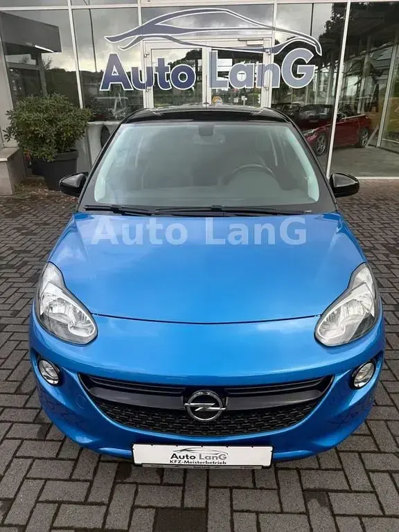 Gebraucht Opel Adam Unlimited 87 PS (63 kW) 2017 Blau Kleinwagen