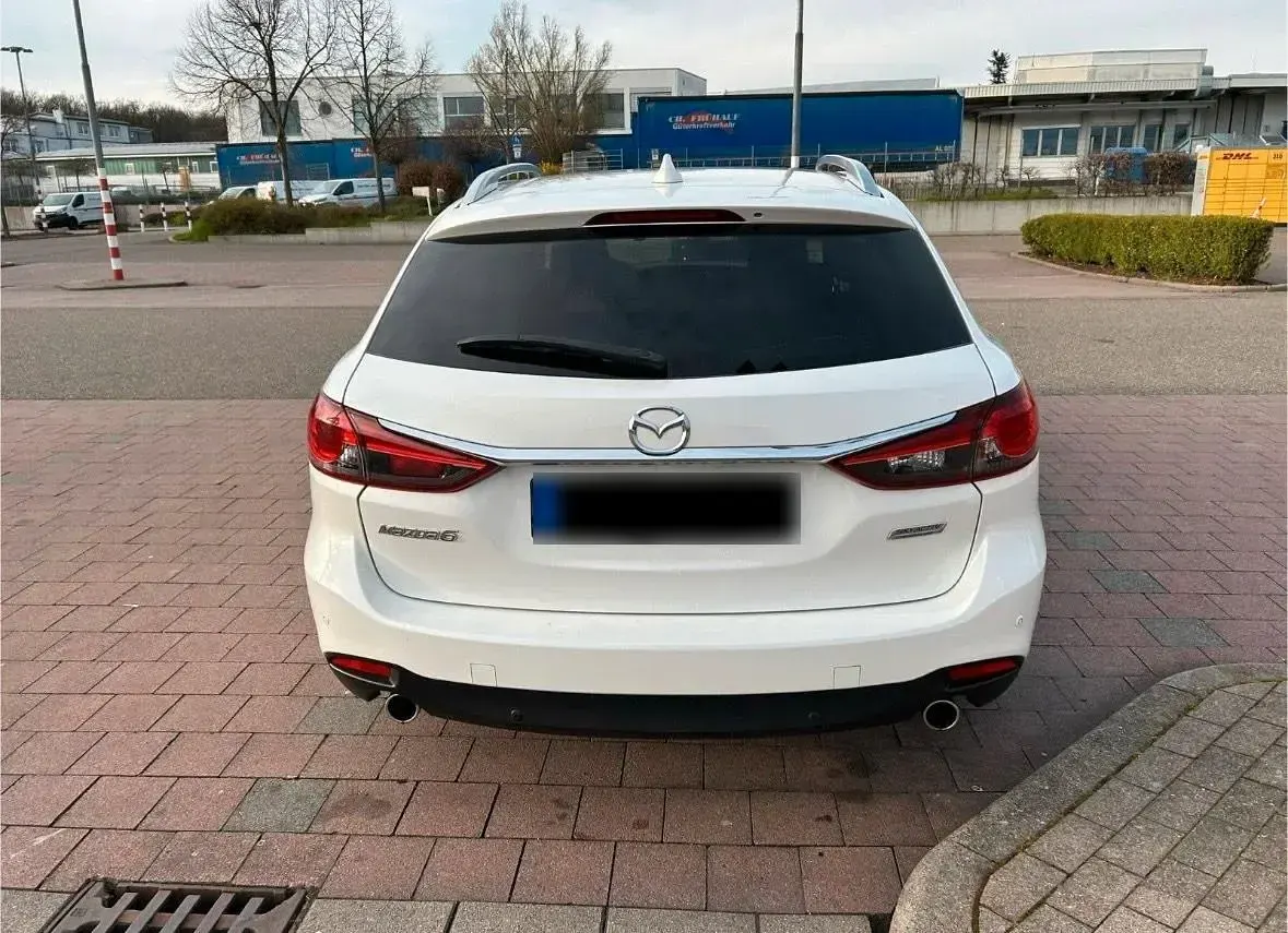 Usata Mazda 6 150 CV (110 kW) 2014 Bianco Station wagon